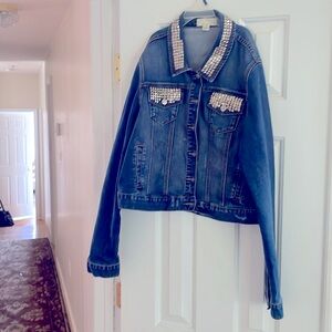Jean jacket, size XL,